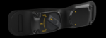 Stealth Black WRAPTIS AIR pneumatic knee support