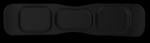 Stealth Black WRAPTIS AIR three-chamber strap